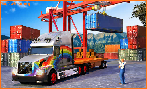 Offroad Euro Truck Transport Truck Drive Simulator screenshot