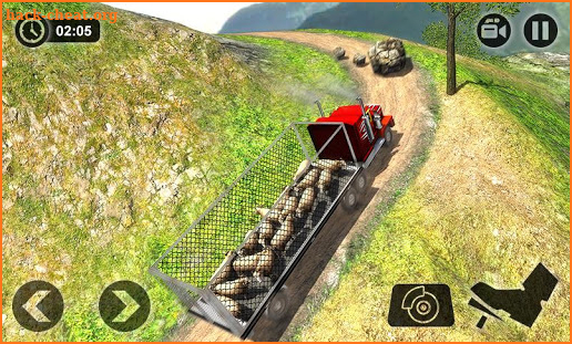 Offroad Farm Animal Truck Driving Game 2018 screenshot