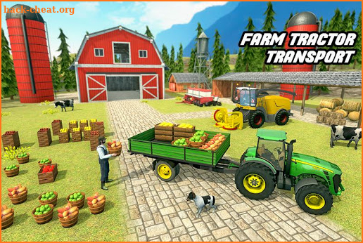 Offroad Farm Transport: Tractor & Mini Truck Drive screenshot