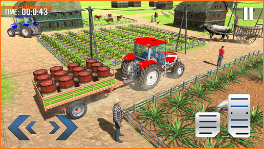 Offroad Farming Tractor: Animal Transport 2019 screenshot