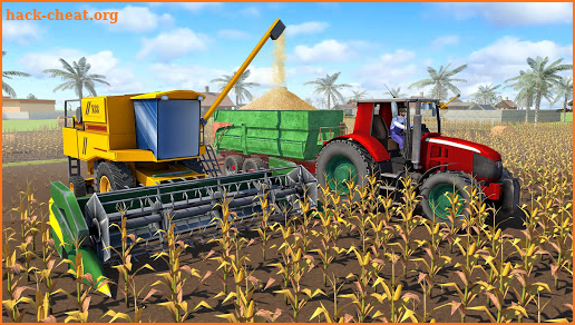 Offroad Farming Tractor Transporter Simulator 2020 screenshot