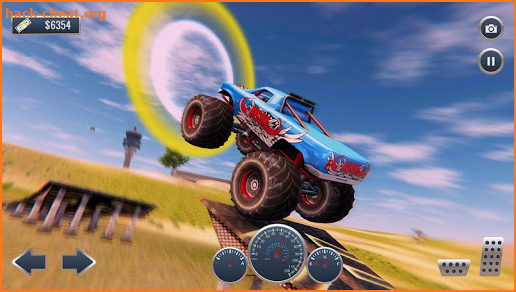 Offroad Flying Monster Truck Driving screenshot