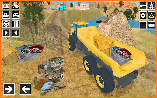 Offroad Garbage Dumper Truck screenshot