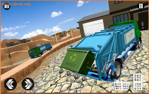 Offroad Garbage Truck Simulator 2018: Trash Driver screenshot
