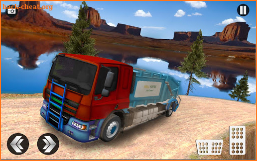 Offroad Garbage Truck Simulator 2018: Trash Driver screenshot