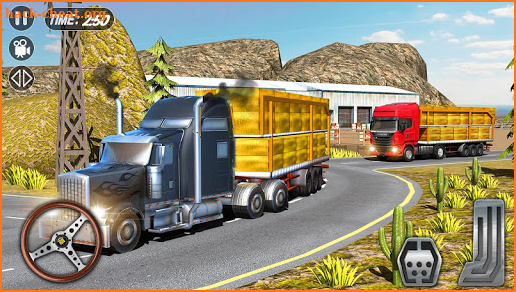 Offroad Gold Transport Heavy Truck Drive screenshot