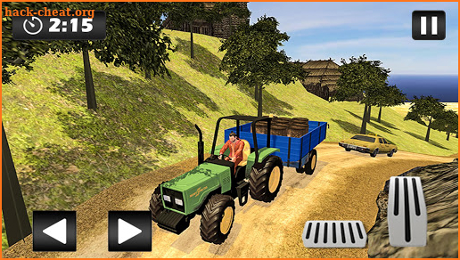 Offroad Hill Tractor 2020: 3D Driving Transport screenshot