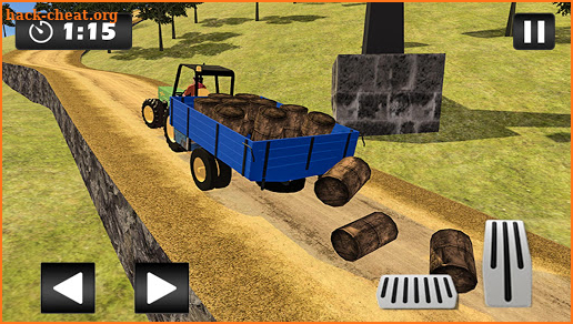 Offroad Hill Tractor 2020: 3D Driving Transport screenshot
