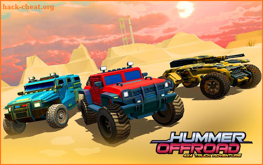 Offroad Hummer Stunt Tracks: Racing Games 2019 screenshot
