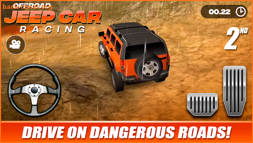 Offroad Jeep Car Racing screenshot