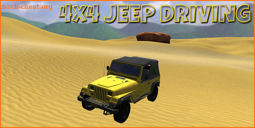 Offroad Jeep Driving Desert Fun 4x4 screenshot