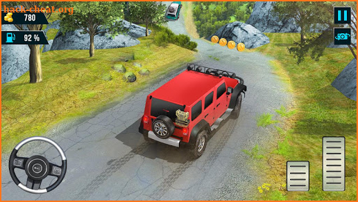 Offroad Jeep Driving Fun: Real Jeep Adventure 2019 screenshot