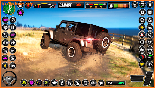 Offroad Jeep Driving Simulator screenshot