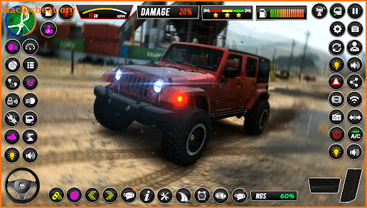 Offroad Jeep Driving Simulator screenshot