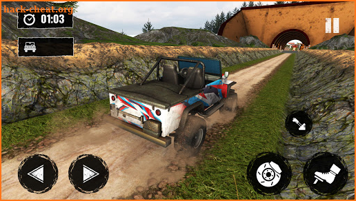Offroad Jeep Xtreme Challenge: Rally Racing 2021 screenshot