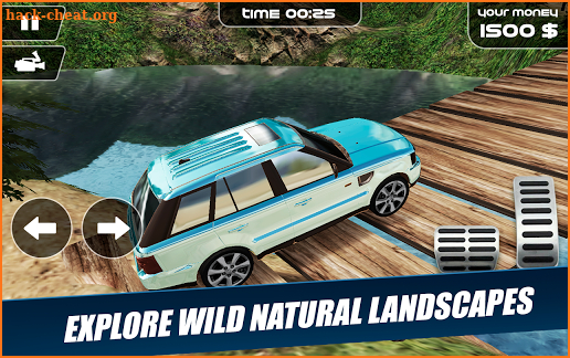 Offroad Land Cruiser Jeep Mountain screenshot