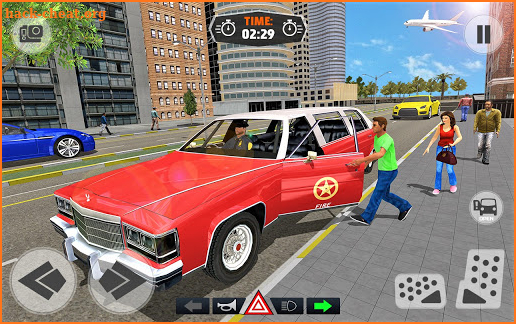 Offroad Limo Car Simulator-Taxi Driving Games screenshot