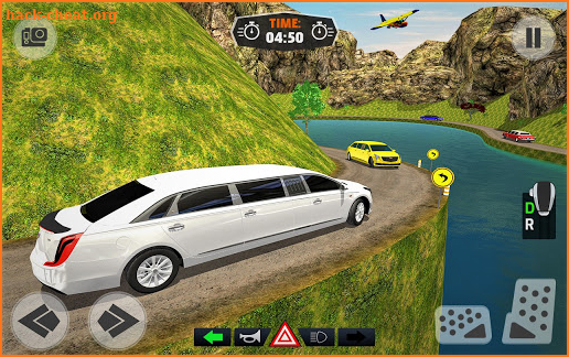 Offroad Limo Car Simulator-Taxi Driving Games screenshot