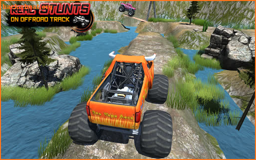 Offroad Monster Truck Stunt Driving Simulator screenshot