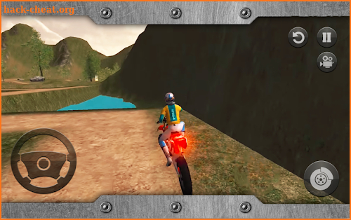 Offroad Motorbike : Rally Race Rider Simulation 3D screenshot