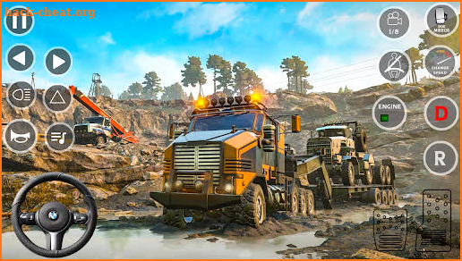 Offroad Mud Games: Cargo Truck screenshot