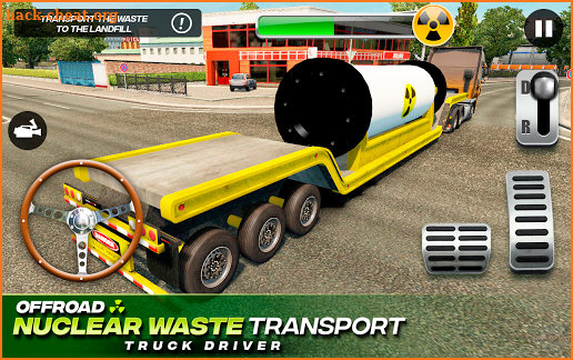 Offroad Nuclear Waste Transport - Truck Driver screenshot
