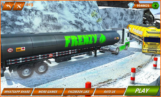 Offroad Oil Tanker Truck Transport Driver screenshot