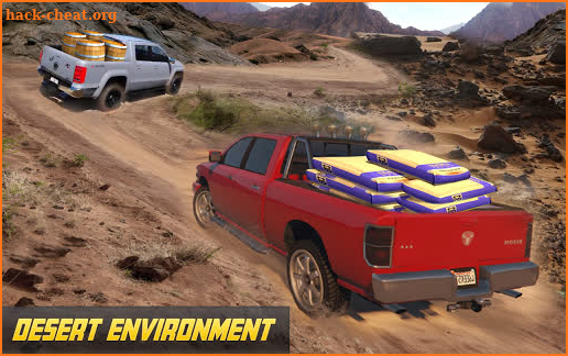 Offroad Pickup Cargo Truck Drive Simulator Game 3D screenshot