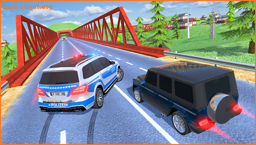 Offroad Police Car DE screenshot