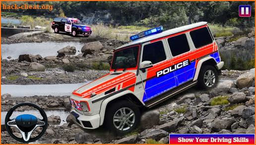 Offroad Police Car Driving Simulator Game screenshot