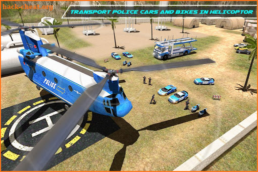 Offroad Police Transport Truck Driving Simulator screenshot