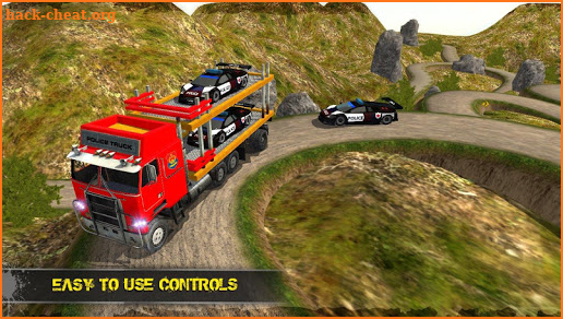 OffRoad Police Transporter Truck Games screenshot