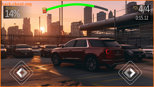Offroad Prado Parking Car Game screenshot