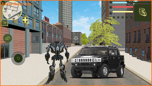 Offroad Robot Car Transforme SUV Supercar screenshot
