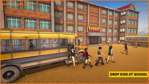 Offroad School Bus Driving Simulator screenshot