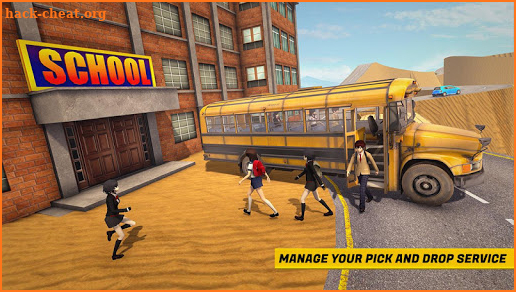 Offroad School Bus Driving Simulator screenshot
