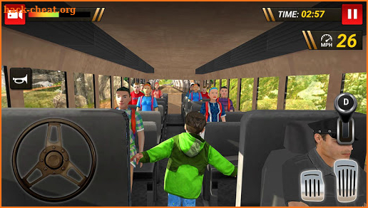 Offroad School Bus Driving Simulator 2019 screenshot