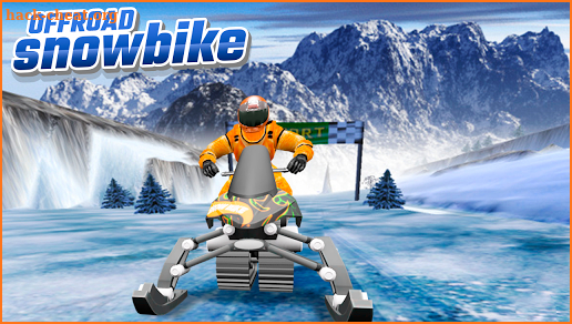 OffRoad Snow Bike screenshot