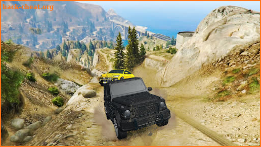 Offroad SUV Jeep Driving Racing Car Games 2021 screenshot