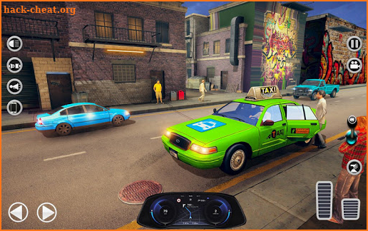 Offroad Taxi Driver 2020:City Taxi Game screenshot