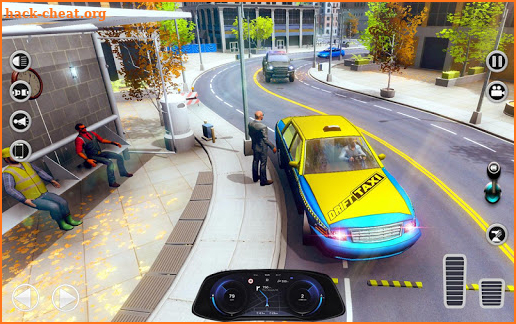 Offroad Taxi Driver 2020:City Taxi Game screenshot