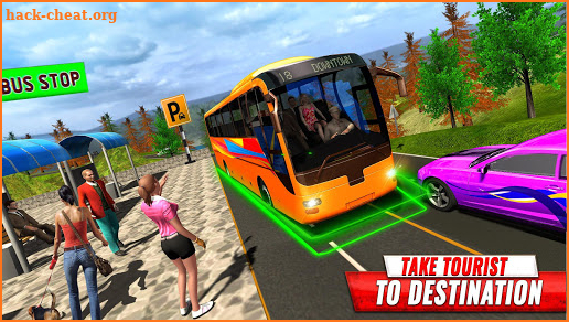 OffRoad Tourist Coach Bus Transport:Bus Games 2021 screenshot