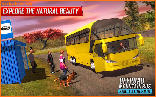 Offroad Tracks Bus Racing: Driving games screenshot
