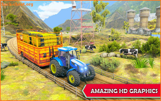Offroad Tractor Trolley Transport: Farming Sim screenshot