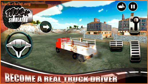 Offroad Transport Truck driver screenshot
