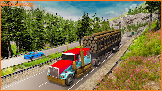 Offroad Transport Truck Driving:Truck Simulator 3D screenshot