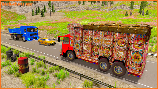 Offroad Transport Truck Driving:Truck Simulator 3D screenshot
