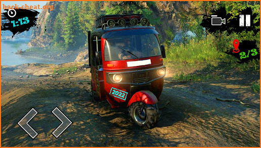 Offroad Tuk Tuk Auto Rickshaw Driving Game 2022 screenshot