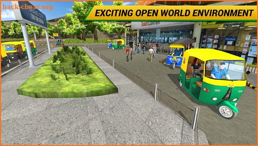 Offroad Tuk Tuk Driving Simulator Free screenshot