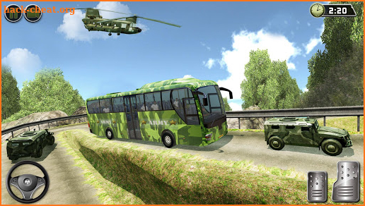OffRoad US Army Helicopter Prisoner Transport Game screenshot